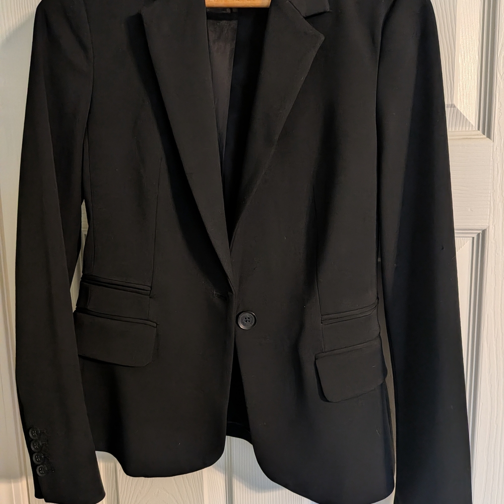 Express Classic Black Suit Jacket